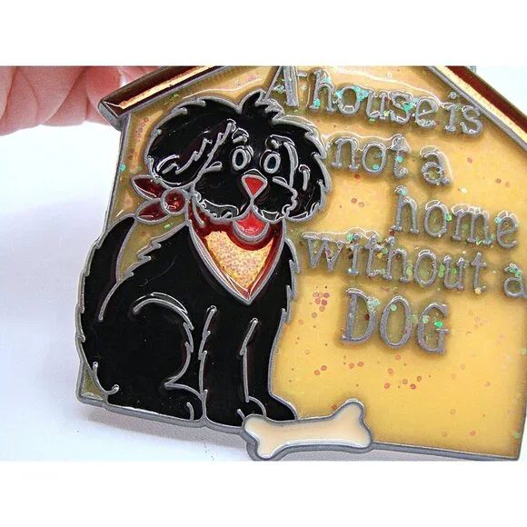 A House is Not a Home Without a Dog Acrylic Suncatcher Ornament Hanging Decor - Picture 8 of 9